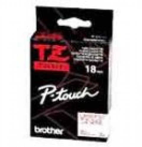 BROTHER Fita laminada branco/preto 18mm , Brother , BROTZE241 , 4977766685306